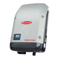 Fronius Primo Installation Instructions Manual