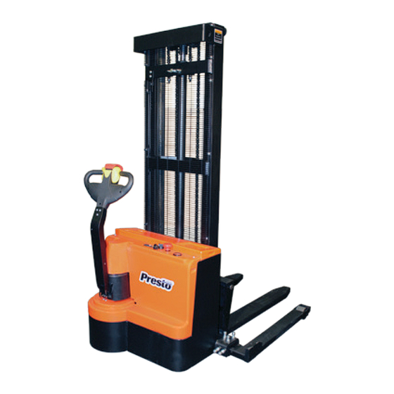 Presto Lifts PowerStak PPS2200-101AS Owner's Manual