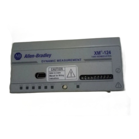 Rockwell Automation Allen-Bradley XM-124 Installation Instructions Manual