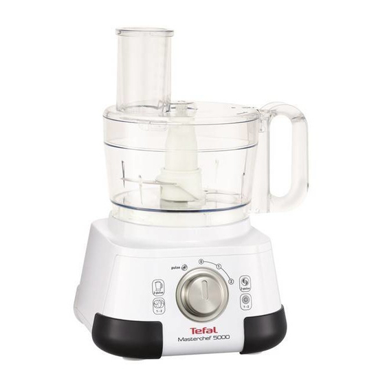 TEFAL masterchef 5000 Manual