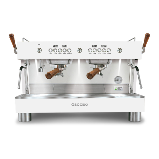 Ascaso BARISTA T Series User Manual