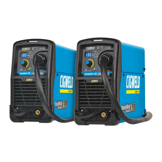 ESAB CIGWELD EasyWeld 130 Operating Manual