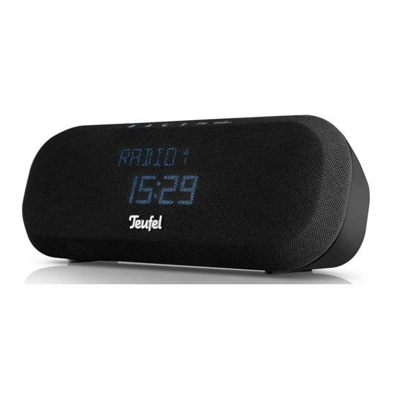 Teufel RADIO ONE Technical Description And User Manual