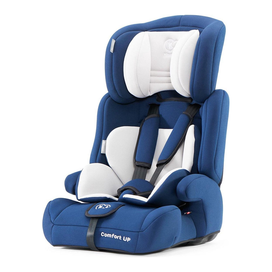 Kinderkraft Comfort Up Child Car Seat Manuals
