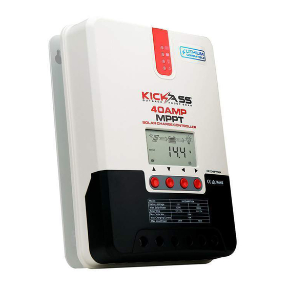KickAss KA1224MPPT20A Charge Controller Manuals