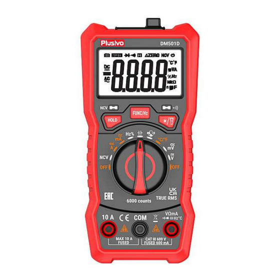 Plusivo DM501D Manuals