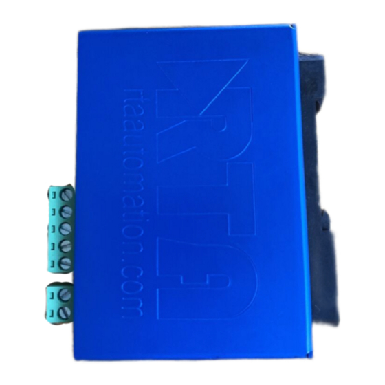 RTA 460MMBMS-NNA4 Product User Manual