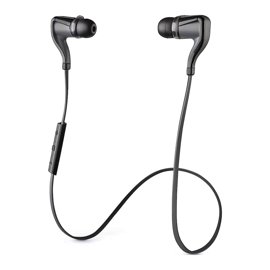 Plantronics BackBeat GO - Wireless Headphones Manual