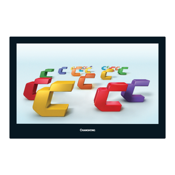 Changhong Electric EF22H888W Operation Manual