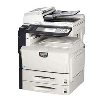 Kyocera KM-C2520 Installation Manual