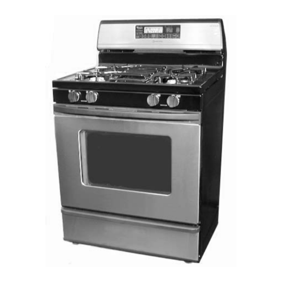 User Manuals: Whirlpool KR-32 Gas Range