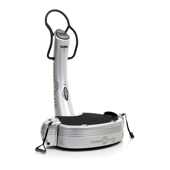 Power Plate pro6 Assembly Instructions Manual