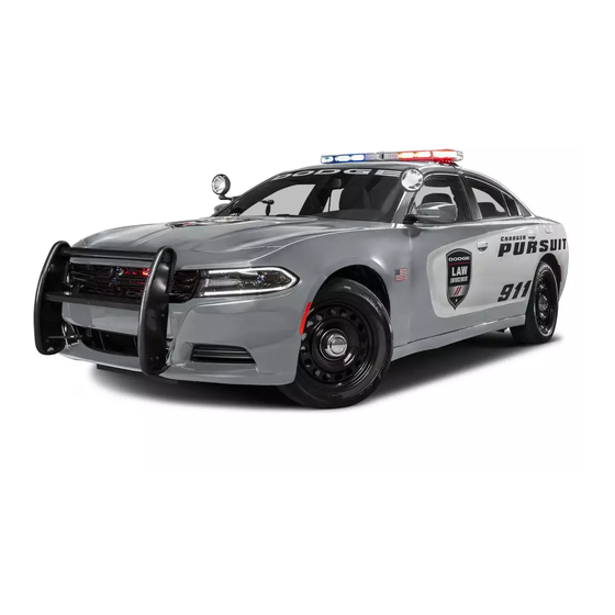 Dodge Charger Police 2018 Manuals