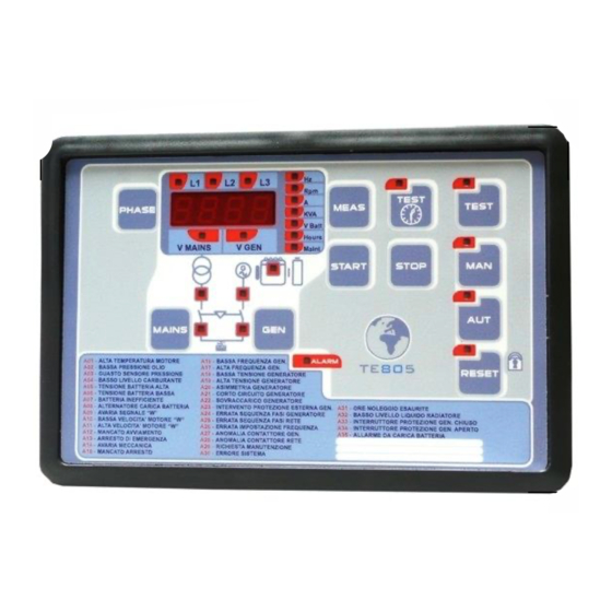 Tecnoelettra TE805 Manuals