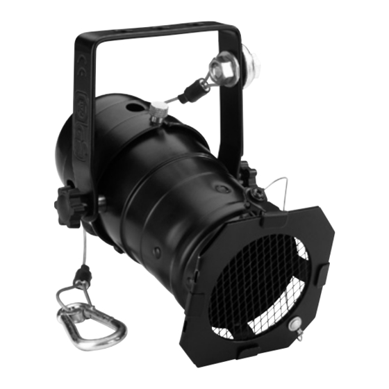 Monacor IMG STAGELINE PAR-20/CR Operating Instructions