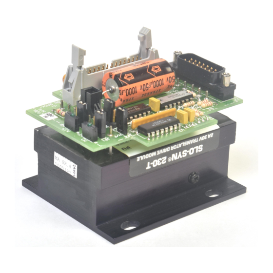 Superior Electric SLO-SYN MICRO Series Instructions Manual