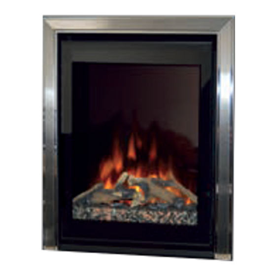 Evonic Fires Topaz Instruction Manual