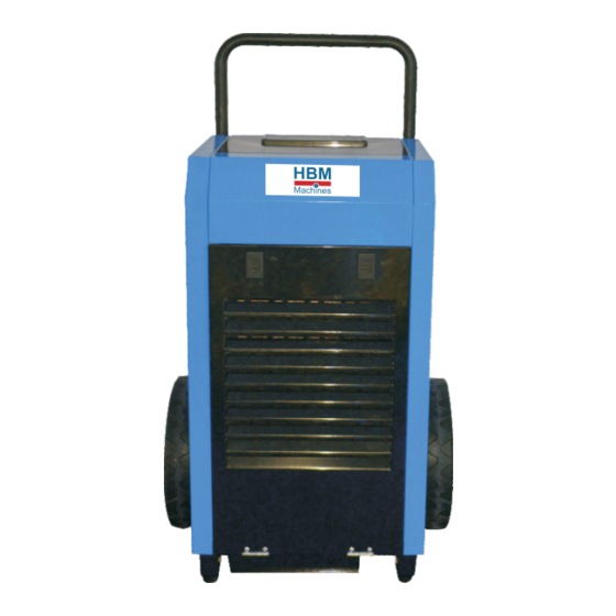 User Manuals: HBM HBM 50(24) BOUWDROGER Dehumidifier