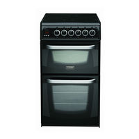 Cannon 50cm Free Standing Electric Cooker C50ECW Instructions For Installation And Use Manual