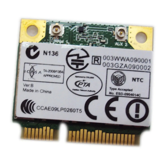 Atheros AR5B93 Manual