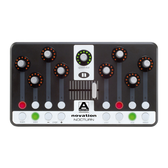 Novation Nocturn Brochure
