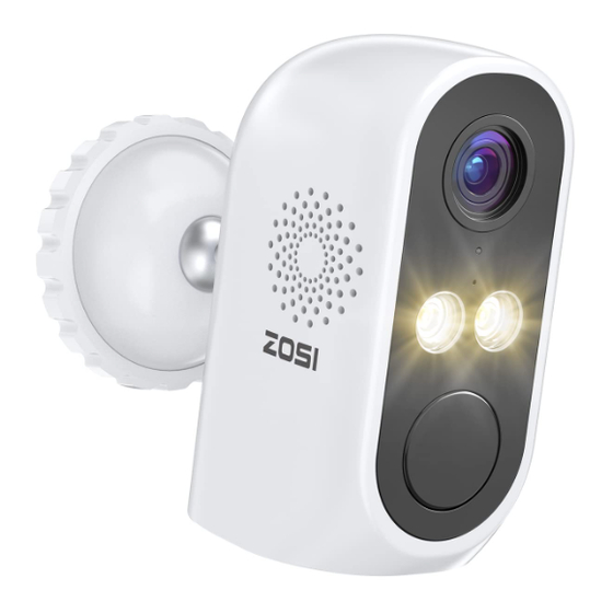 ZOSI C1 Pro Quick Start Manual