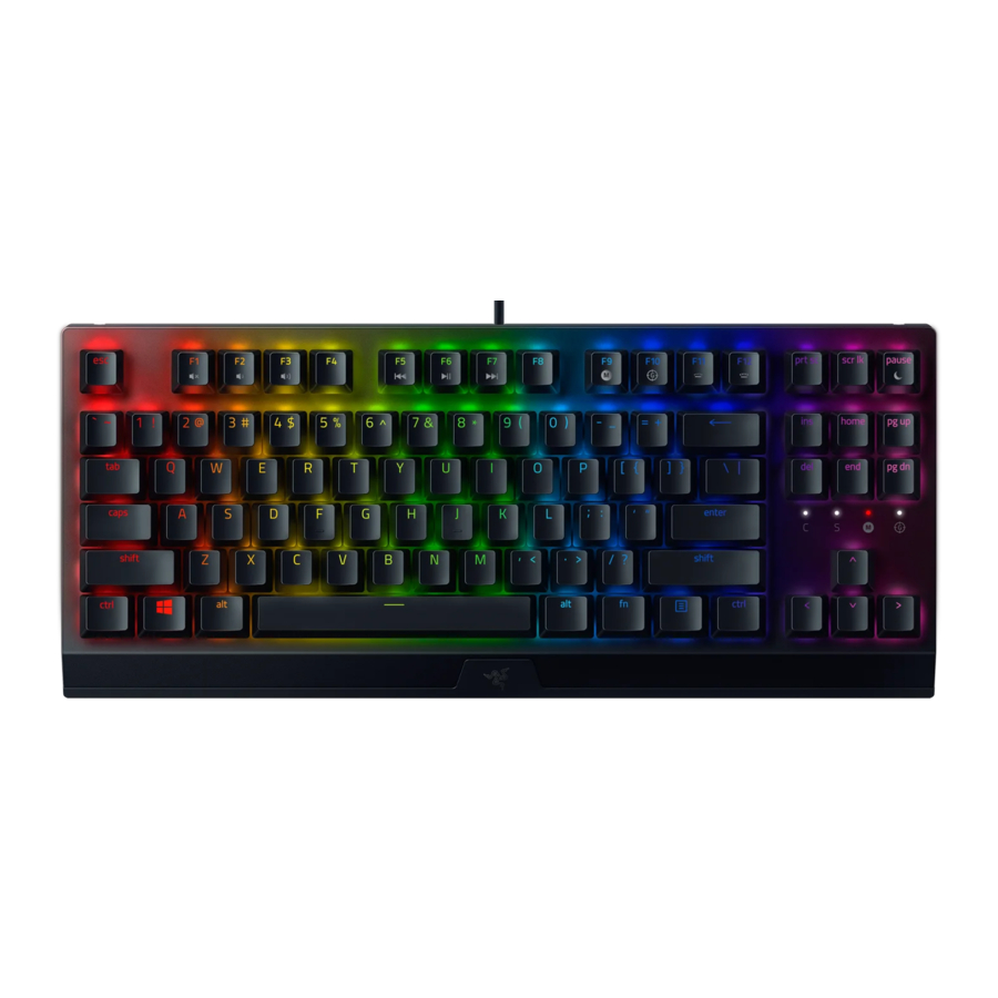 RAZER BLACKWIDOW V3 TENKEYLESS Manual