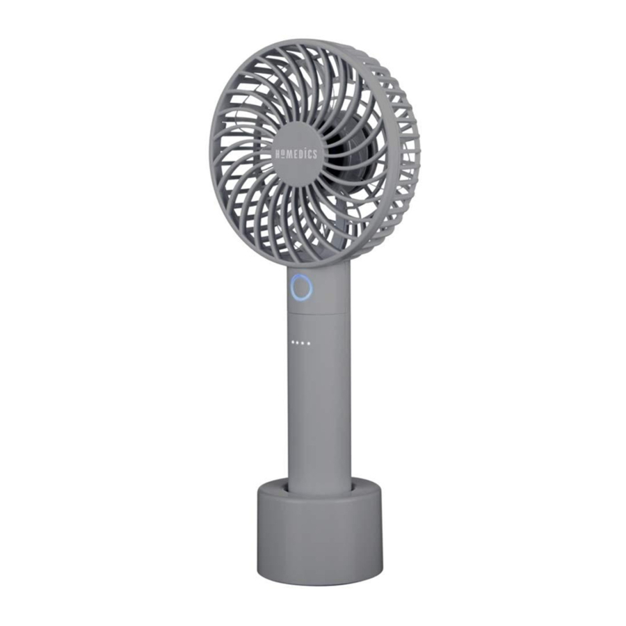 Homedics TotalComfort FAN-150 Manual