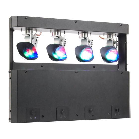 American DJ Quad Scan LED User Instructions
