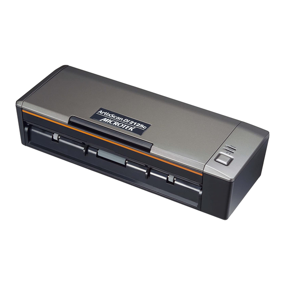 Microtek ArtixScan DI 2125c User Manual