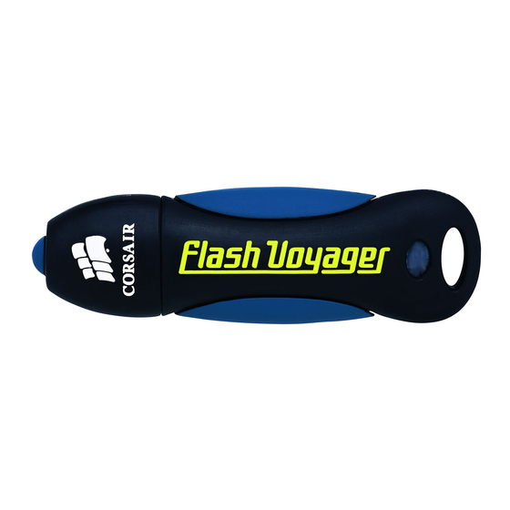 Corsair Flash voyager Quick Start Manual