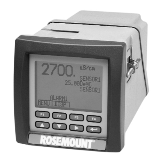 Rosemount 2700 Instruction Manual