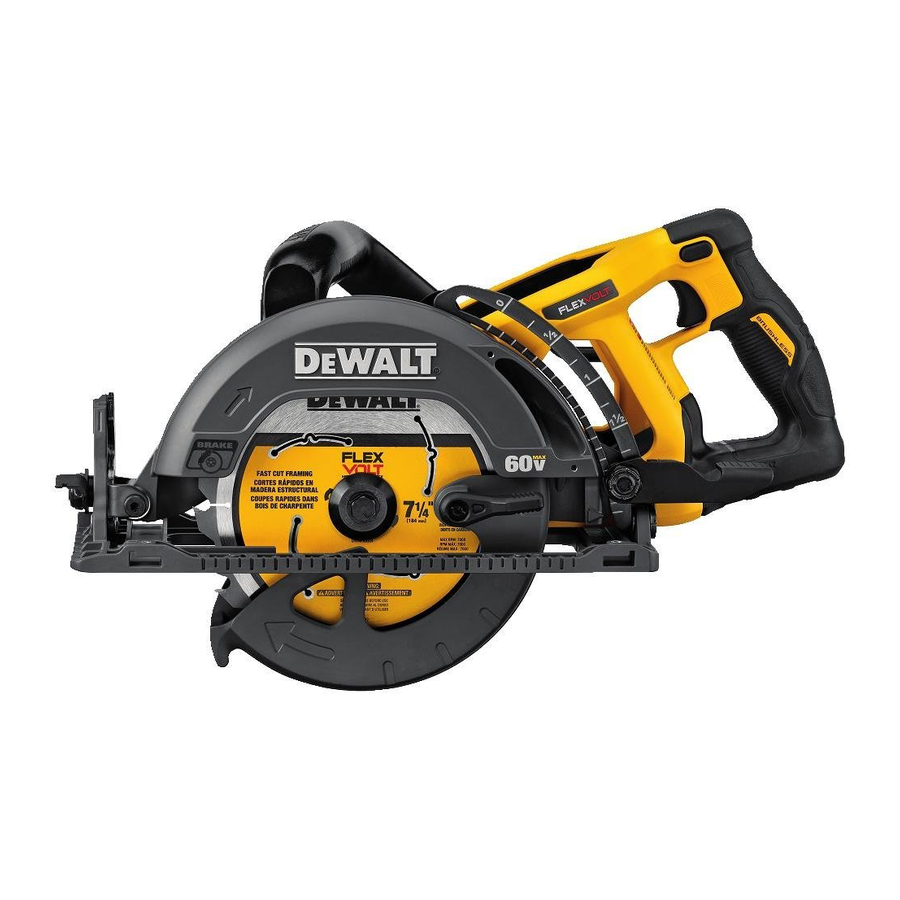 DeWalt DCS577 Instruction Manual