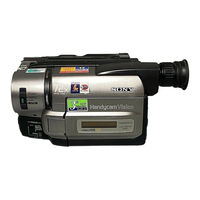 Sony Handycam Vision video Hi8 XR CCD-TRV815 Operating Instructions Manual