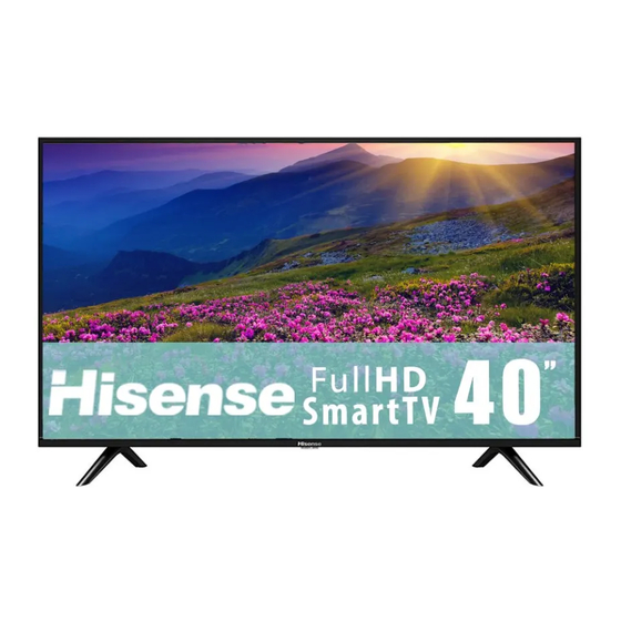 Hisense 40H5509 Quick Setup Manual
