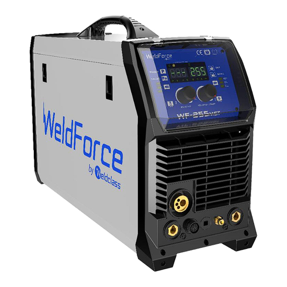 Weldclass WeldForce WF-255MST Operating Instructions Manual