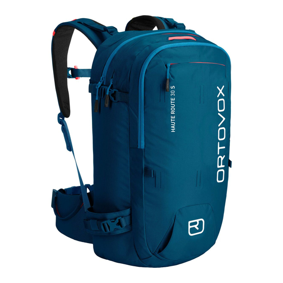 Ortovox TOUR Series Manual