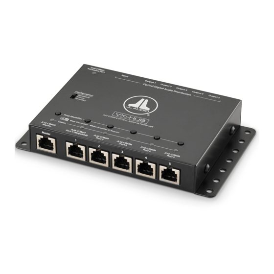 JL Audio VXi-HUB Connection Manual