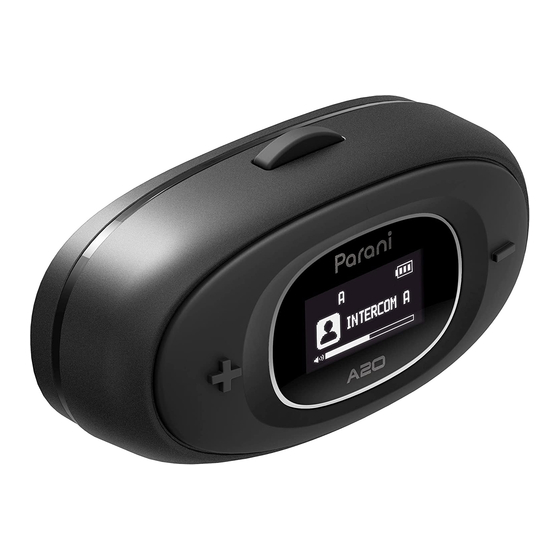 Sena Parani A20 User Manual
