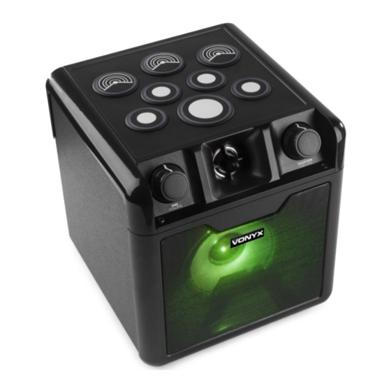 Vonyx SBS50B Series Quick Start Manual