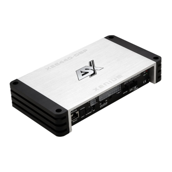 ESX XENIUM XE6440-DSP Owner's Manual