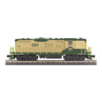 MTHTrains PREMIER GP-9 Diesel Engine Operating Instructions Manual