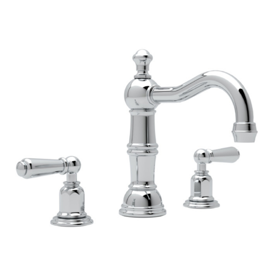 Rohl EDWARDIAN U.3720L Installation Instructions