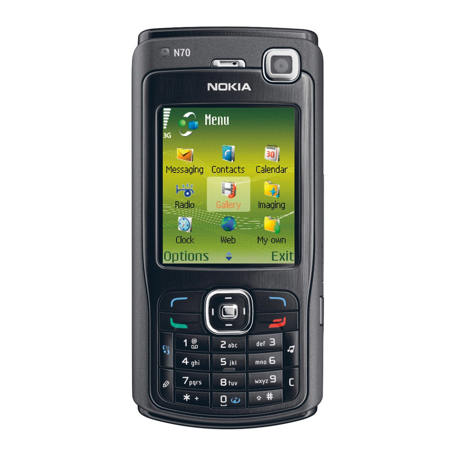Nokia N70 User Manual
