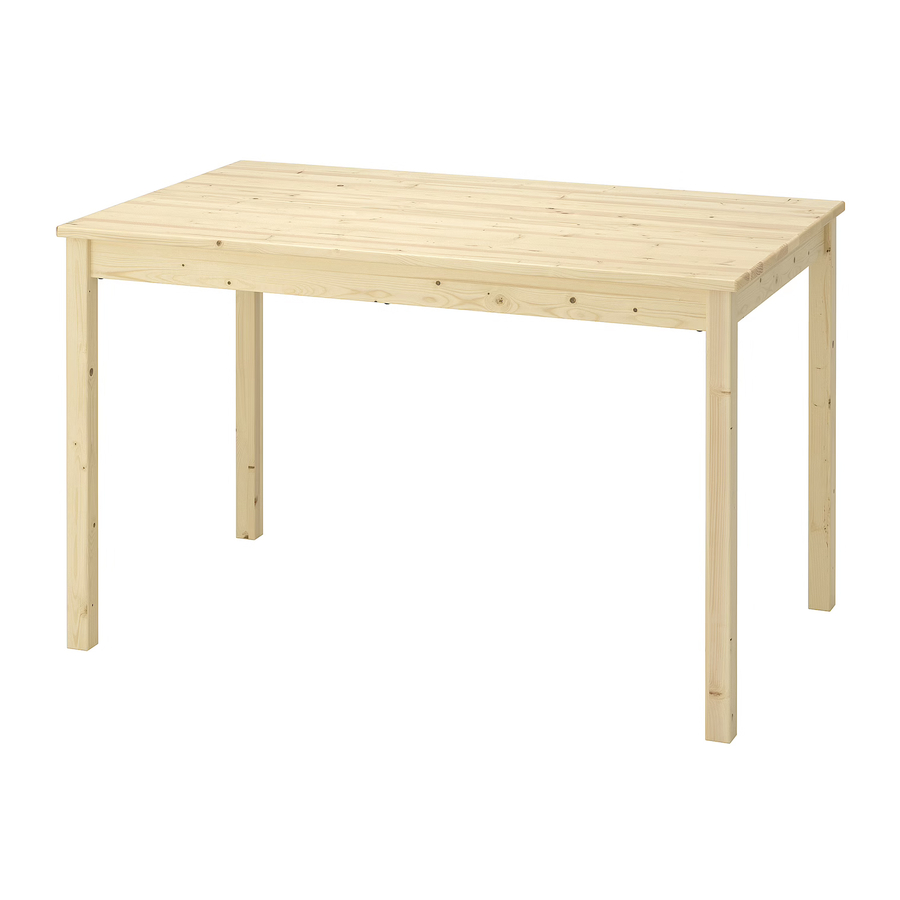 IKEA BJÖRKUDDEN DINING TABLE 47X29" Instructions