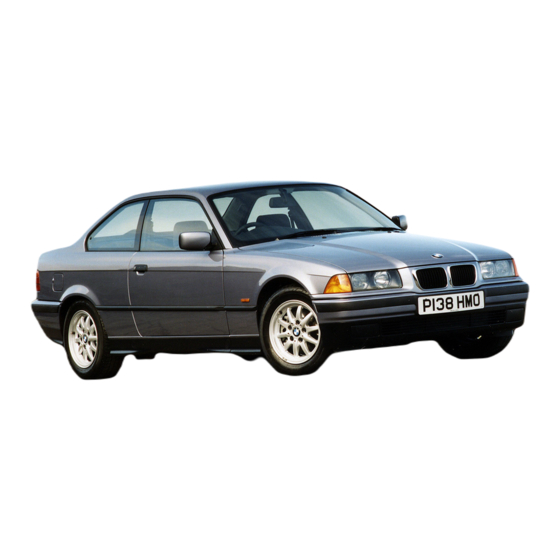 BMW 1999 E36 Coupe 318is Manuals