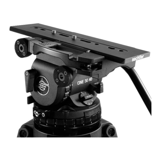 Sachtler Cine 30 HD Manual