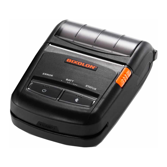 BIXOLON SPP-R210 Connection Manual