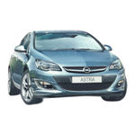 Opel 2015 Astra Owner's Manual
