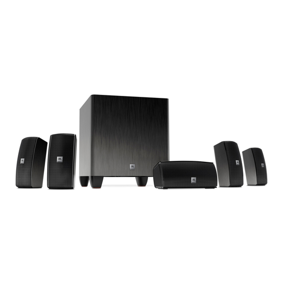 JBL CINEMA 610 Quick Start Manual